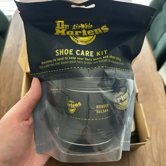 Dr. Martens White Lace Up Boots - Picture 3 of 8